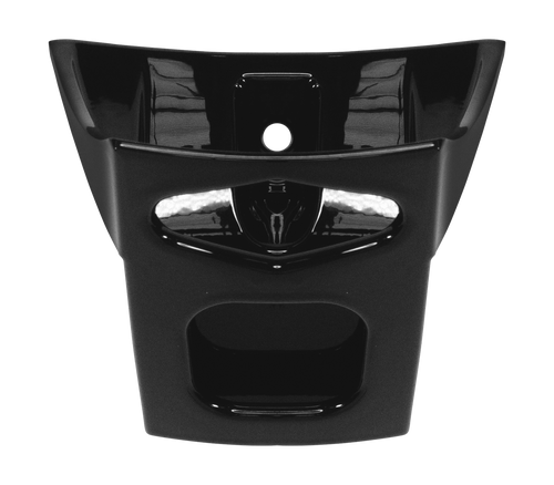 Supporto Spoiler Aerodinamico Carbonio Lucido originale Airoh 15ESF170 per casco GP 800 FIM, foto ufficiale del ricambio