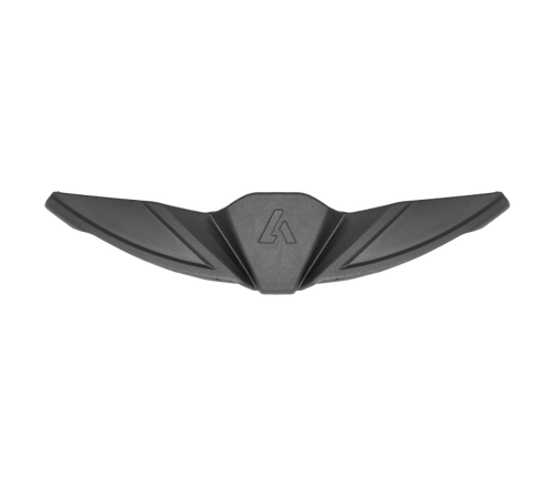 Paranaso Nero originale Airoh 15NASMTX1N, colore nero, per casco Matryx, foto ufficiale del ricambio