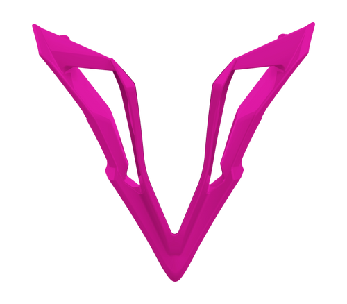 Presa d'Aria Mentoniera Rosa Lucido originale Airoh 15PRN003PG per casco Wraaap, foto ufficiale del ricambio