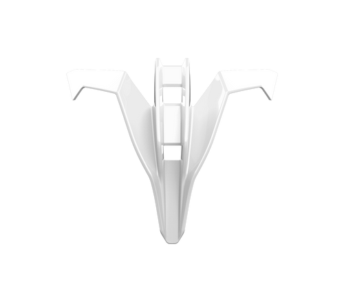 Copertura Presa d'Aria Mentoniera Bianco Lucido originale Airoh 15PRN103W per casco Twist 3, foto ufficiale del ricambio