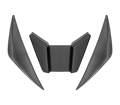 Set Tappi Copri-Foro DX e SX originale Airoh 15TAP025 per casco Bandit, foto ufficiale del ricambio
