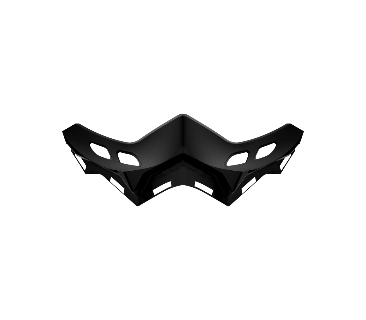 Paranaso Invernale Nero originale Airoh 15VAC018 per casco Aviator 3, foto ufficiale del ricambio