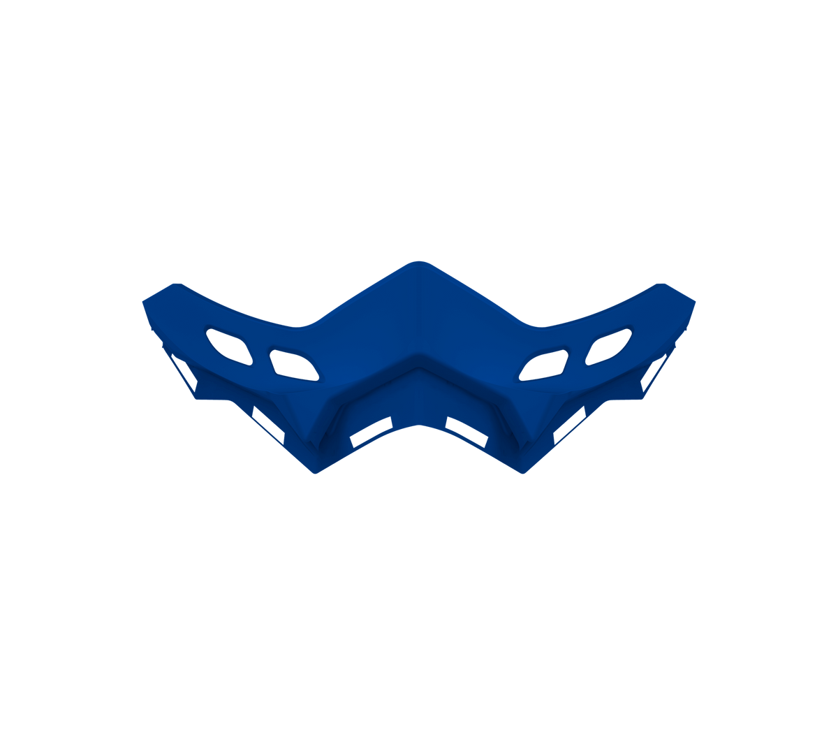 Paranaso Invernale Blu originale Airoh 15VAC020 per casco Aviator 3, foto ufficiale del ricambio