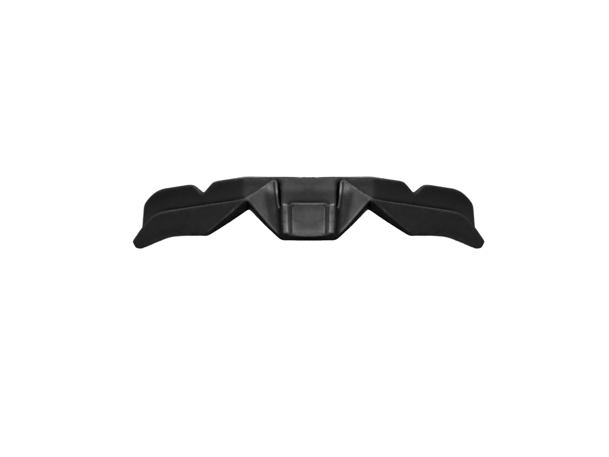 Paranaso Nero originale Airoh 15VAC028, colore nero, per casco Twist 3, foto ufficiale del ricambio