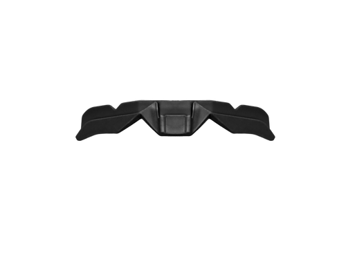 Paranaso Nero originale Airoh 15VAC028, colore nero, per casco Twist 3, foto ufficiale del ricambio