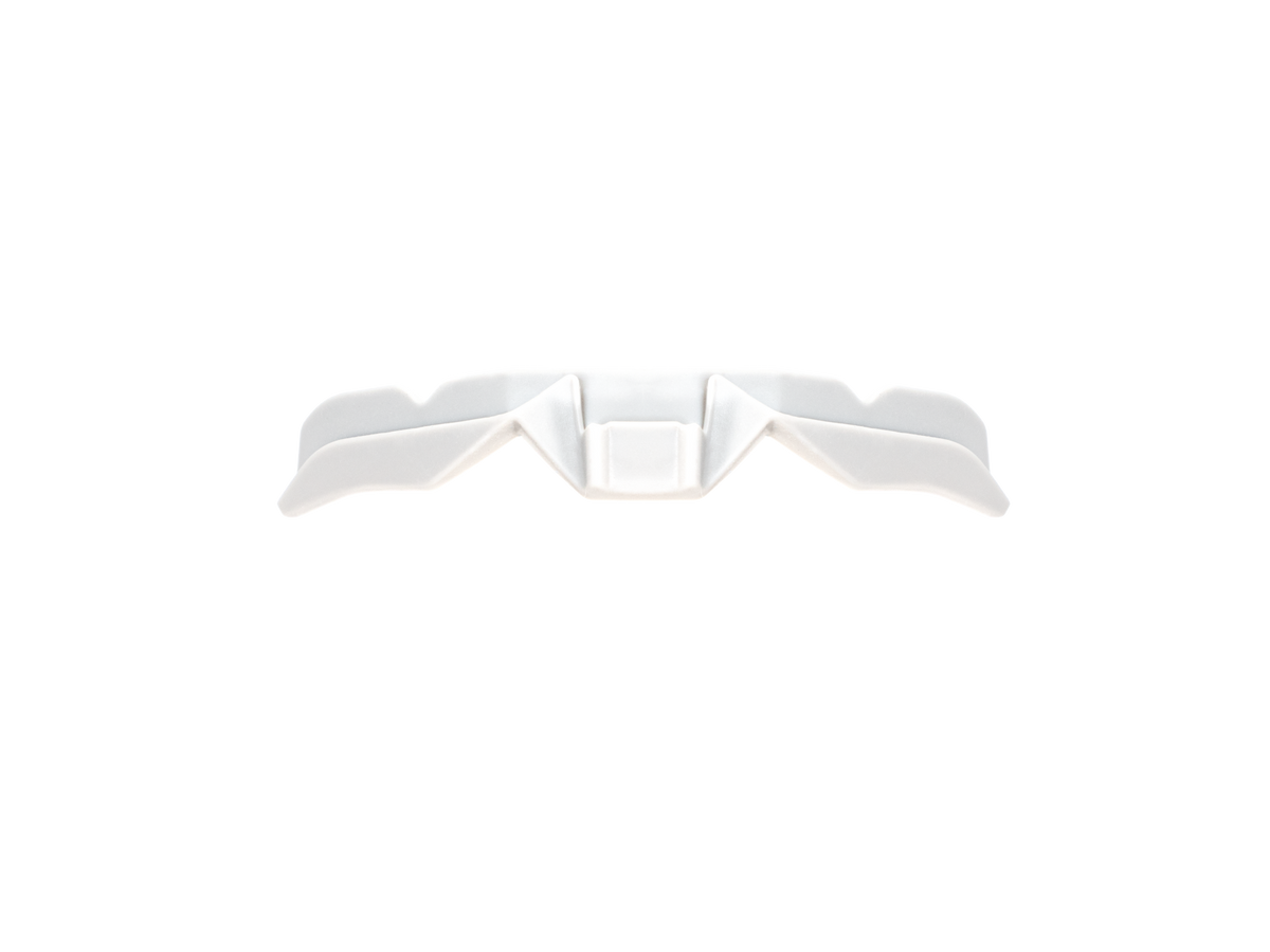 Paranaso Bianco originale Airoh 15VAC029, colore bianco, per casco Twist 3, foto ufficiale del ricambio