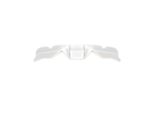 Paranaso Bianco originale Airoh 15VAC029, colore bianco, per casco Twist 3, foto ufficiale del ricambio