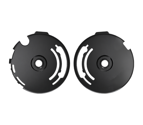 Kit Sottoplacche Visiera DX e SX originale Airoh 15VAN108, colore nero, per casco Helyos, foto ufficiale del ricambio