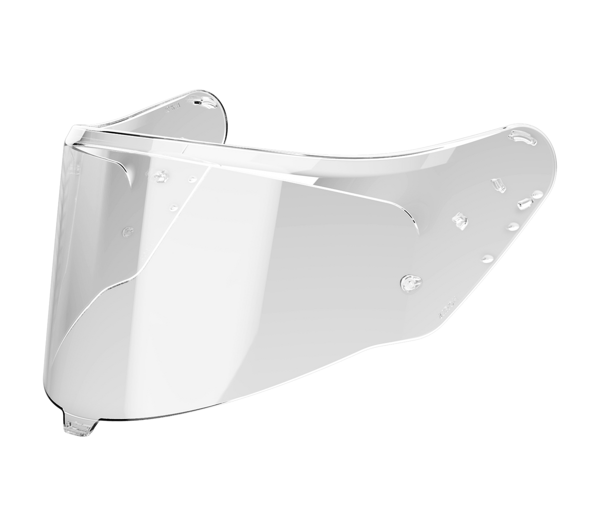 Visiera trasparente originale Airoh 5852V per casco Matryx, ricambio della visiera esterna