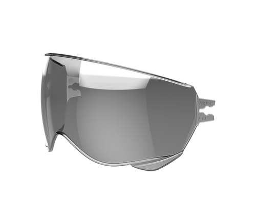Visiera parasole fumé chiaro 50% originale Airoh 5853V per casco J 110, foto ufficiale del ricambio