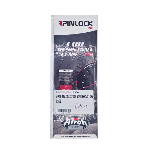 Lente Pinlock trasparente Airoh 6356 DKS114 antiappannamento per casco Movement, Movement S, Storm e ST301