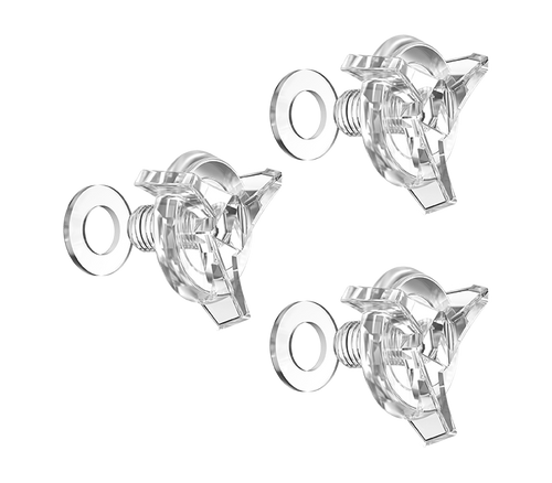 Kit Viti Frontino originale Airoh 6568 per casco Switch, Wraap e Wraaap, foto ufficiale del ricambio