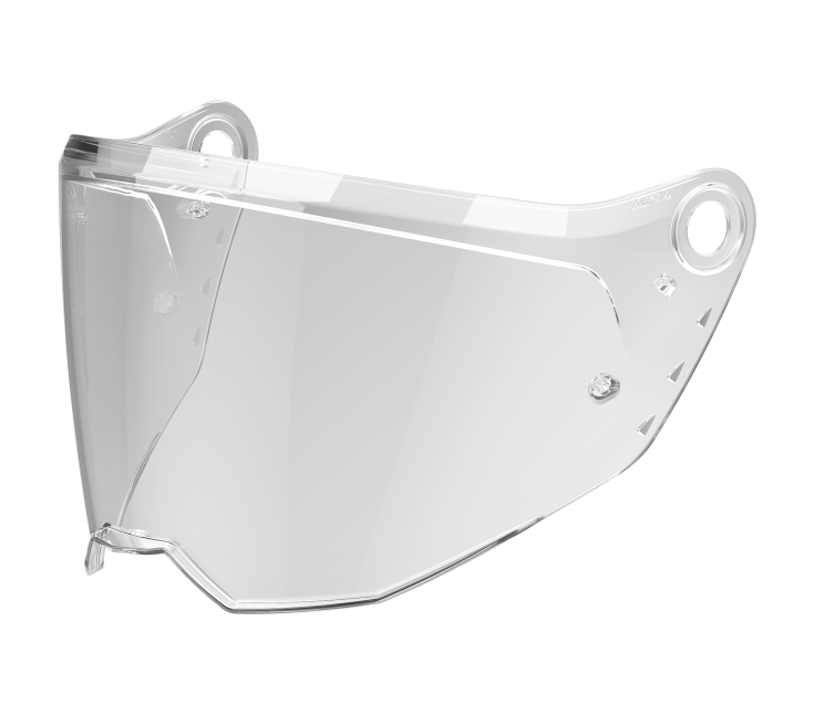 Visiera trasparente originale Airoh 6604V per casco Commander 2, ricambio della visiera esterna