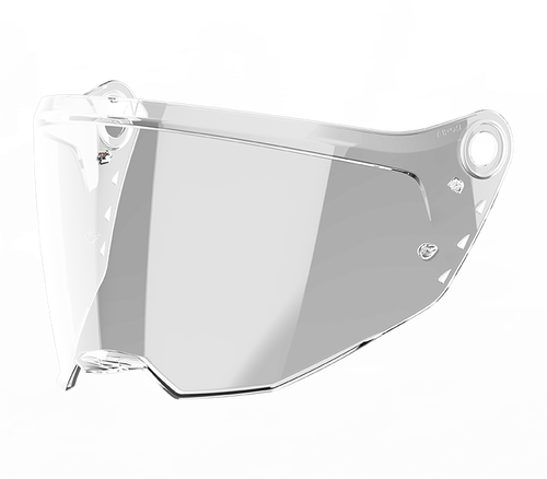 Visiera trasparente originale Airoh 6605V per casco Bandit (BADX-X), ricambio della visiera esterna