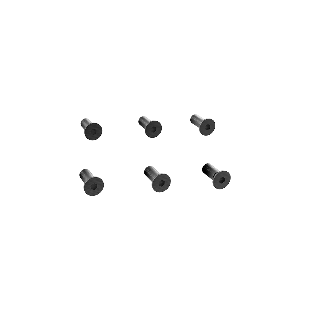 Kit Viti Coperture Superiori originale Airoh 6918 per casco Aviator 3 e Aviator 3 Evo, foto ufficiale del ricambio