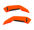 Set Prese d'Aria Superiori Arancione Opaco originale Airoh 7177 per casco Connor, foto ufficiale del ricambio