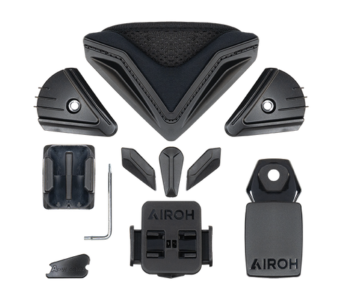 Scatola Ricambi originale Airoh 7300 per casco Commander 2, foto ufficiale del ricambio