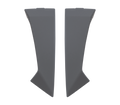 Kit Spoiler Laterali DX e SX Grigio Cemento Opaco originale Airoh 7328 per casco Spark 2, foto ufficiale del ricambio