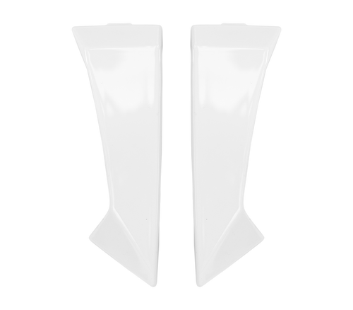 Kit Spoiler Laterali DX e SX Bianco Lucido originale Airoh 7335 per casco Spark 2, foto ufficiale del ricambio