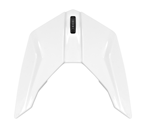 Kit Presa d'Aria Superiore Bianco Lucido originale Airoh 7382 per casco Mathisse II, foto ufficiale del ricambio