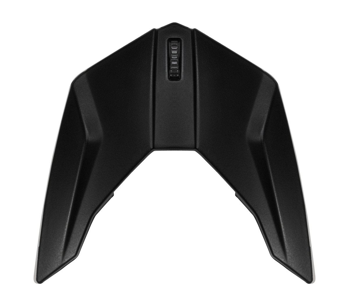 Kit Presa d'Aria Superiore Nero Opaco originale Airoh 7383 per casco Mathisse II, foto ufficiale del ricambio