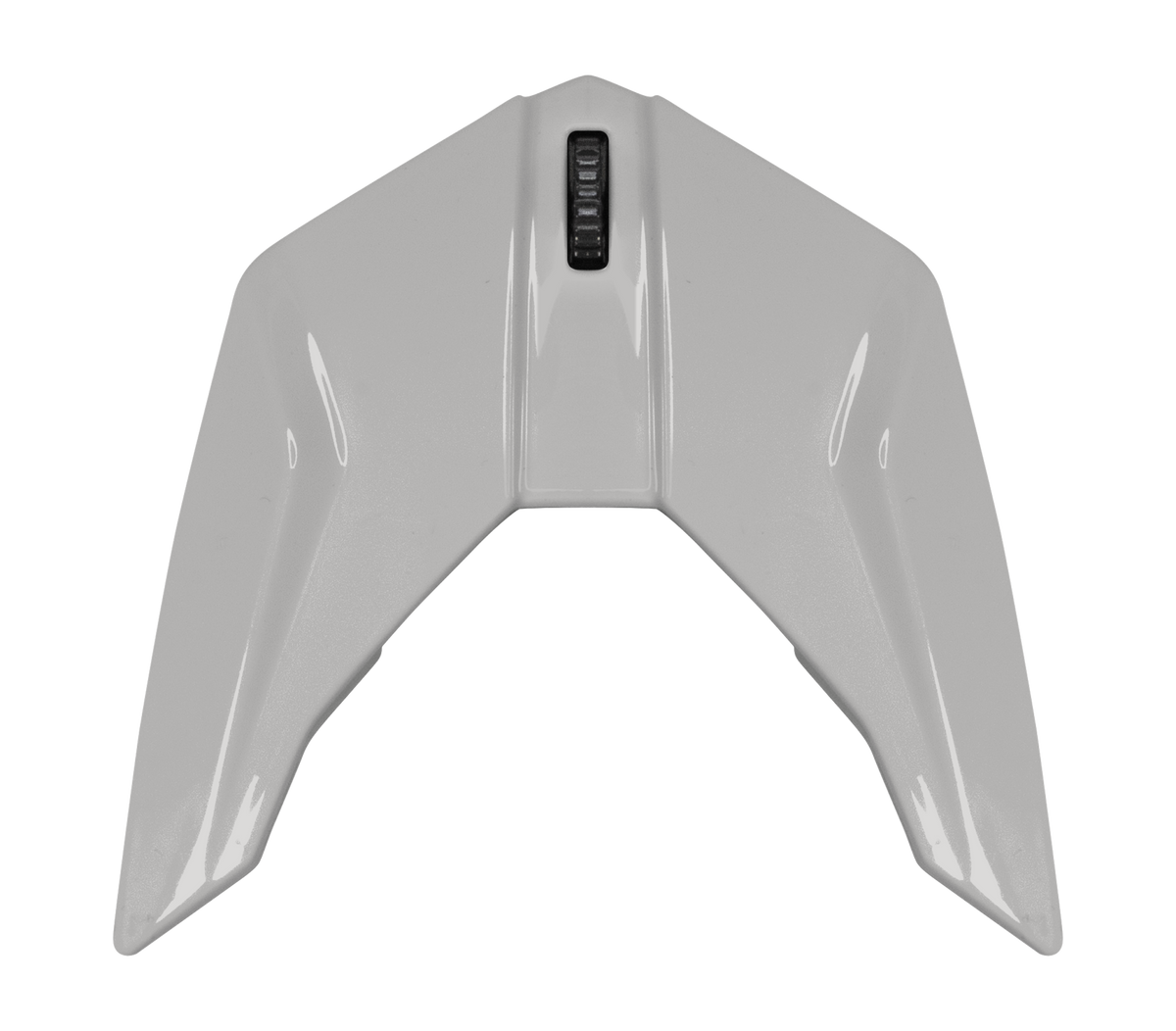 Kit Presa d'Aria Superiore Grigio Cemento Lucido originale Airoh 7385 per casco Mathisse II, foto ufficiale del ricambio