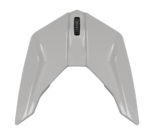 Kit Presa d'Aria Superiore Grigio Cemento Lucido originale Airoh 7385 per casco Mathisse II, foto ufficiale del ricambio