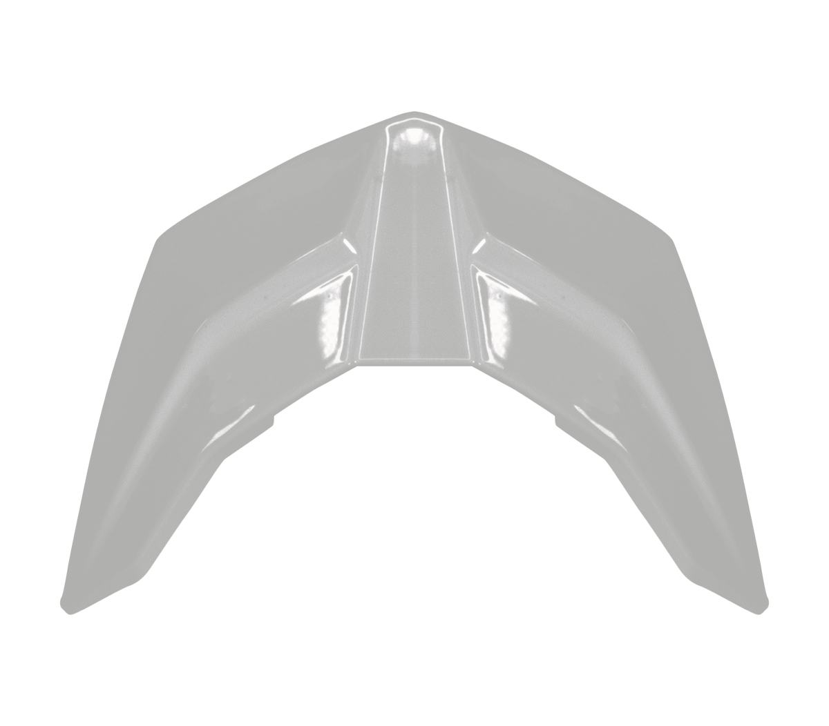 Kit Presa d'Aria Posteriore Grigio Cemento Lucido originale Airoh 7389 per casco Mathisse II, foto ufficiale del ricambio
