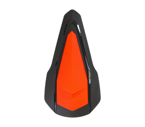 Kit Presa d'Aria Superiore Arancione Fluo Opaco originale Airoh 7410 per casco Specktre, foto ufficiale del ricambio