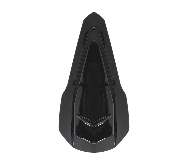 Kit Presa d'Aria Superiore Nero Lucido originale Airoh 7430 per casco Specktre, foto ufficiale del ricambio