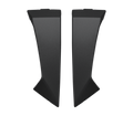 Kit Spoiler Laterali DX e SX Grigio Opaco Pantone 9C originale Airoh 7447 per casco Spark 2, foto ufficiale del ricambio