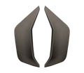 Kit Coperture Prese d'Aria Mentoniera Bronzo Opaco originale Airoh 7469 per casco Mathisse II, foto ufficiale del ricambio