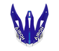 Frontino Fury Blu Lucido originale Airoh AV22F18F per casco Aviator ACE 2, foto ufficiale del ricambio