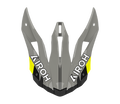 Frontino Fury Giallo Lucido originale Airoh AV22F31F per casco Aviator ACE 2, foto ufficiale del ricambio