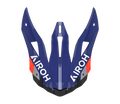 Frontino Fury Ceruleo Lucido originale Airoh AV22F82F per casco Aviator ACE 2, foto ufficiale del ricambio