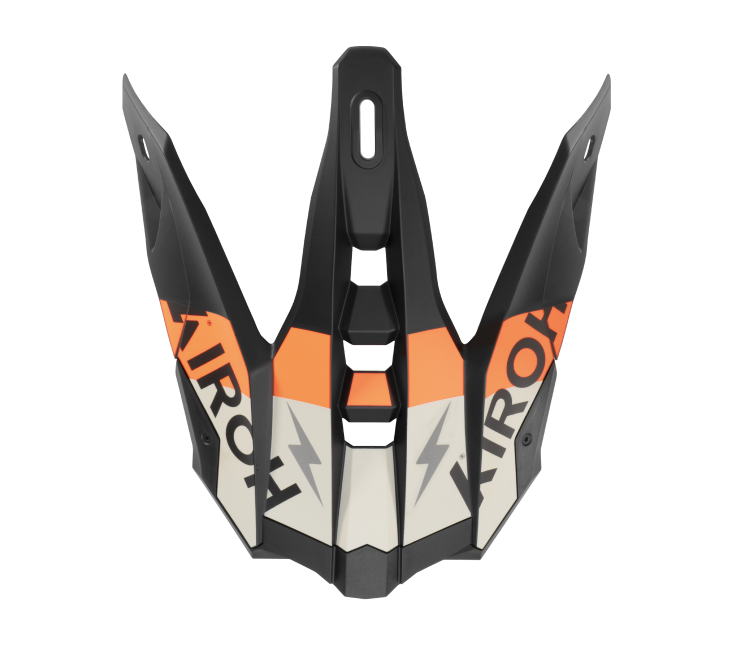 Frontino Burnout Opaco originale Airoh AV3B17F per casco Aviator 3, foto ufficiale del ricambio