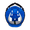 Cuffia interna originale Airoh AV3BC blu per casco Aviator 3, foto ufficiale del ricambio