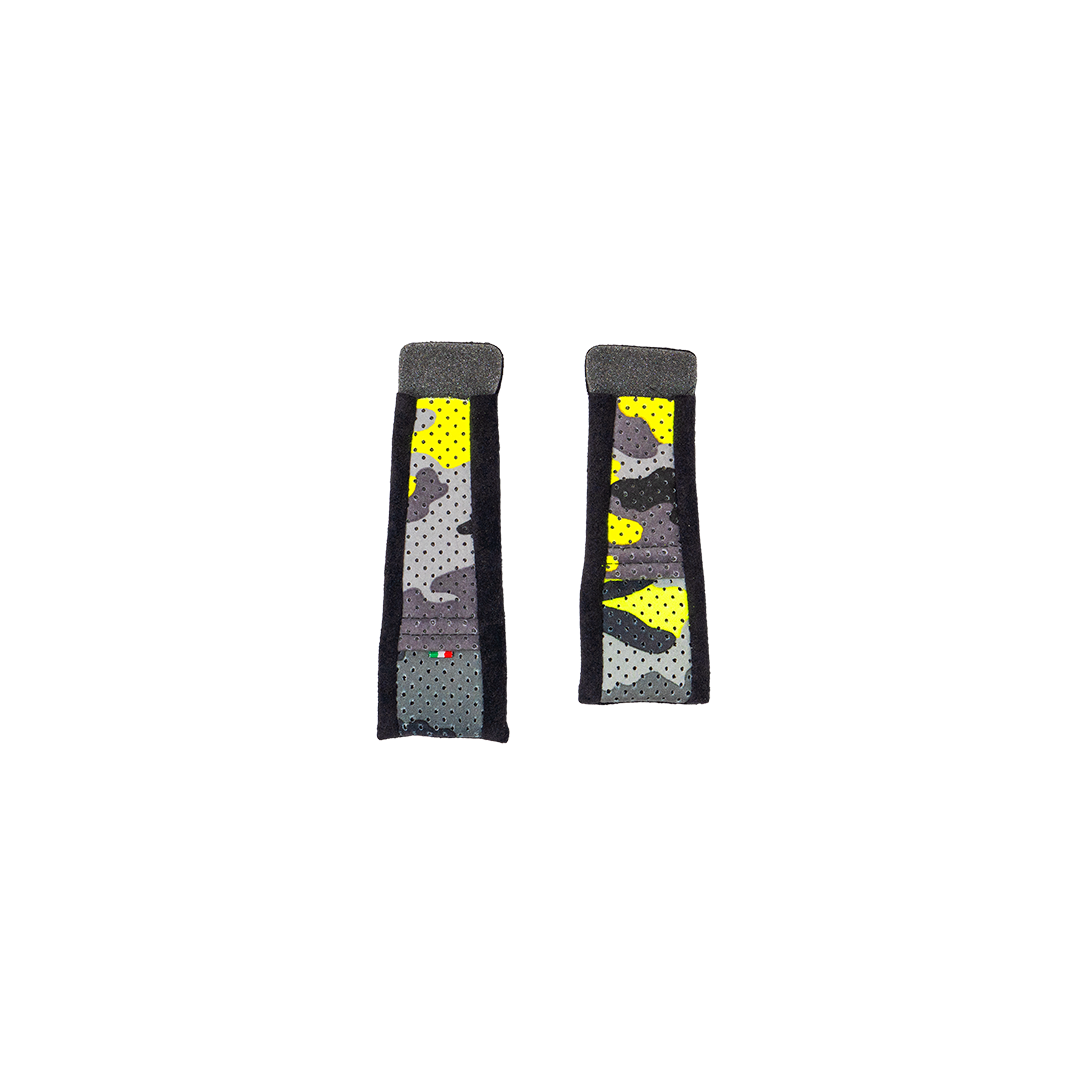Copri Cinturino Camouflage/Giallo originale Airoh AV3CGBUS per casco Aviator 3 e Aviator 3 Evo, foto ufficiale del ricambio