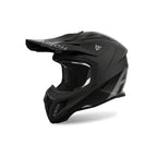 Airoh Aviator Ace 2 Color Nero Opaco (AVA211), casco cross in vista laterale di tre quarti
