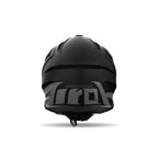 Airoh Aviator Ace 2 Color Nero Opaco (AVA211), vista posteriore con il logo Airoh