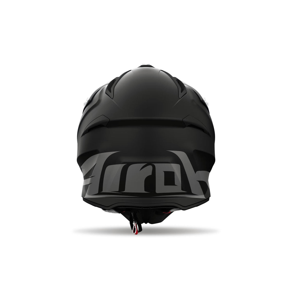Airoh Aviator Ace 2 Color Nero Opaco (AVA211), vista posteriore con il logo Airoh