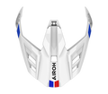 Frontino Horn Bianco Lucido originale Airoh BAH55F per casco Bandit, foto ufficiale del ricambio