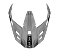 Frontino Spicy Grigio Lucido originale Airoh BAS16F per casco Bandit, foto ufficiale del ricambio