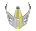 Frontino Tune Giallo Opaco originale Airoh BAT31F per casco Bandit, foto ufficiale del ricambio