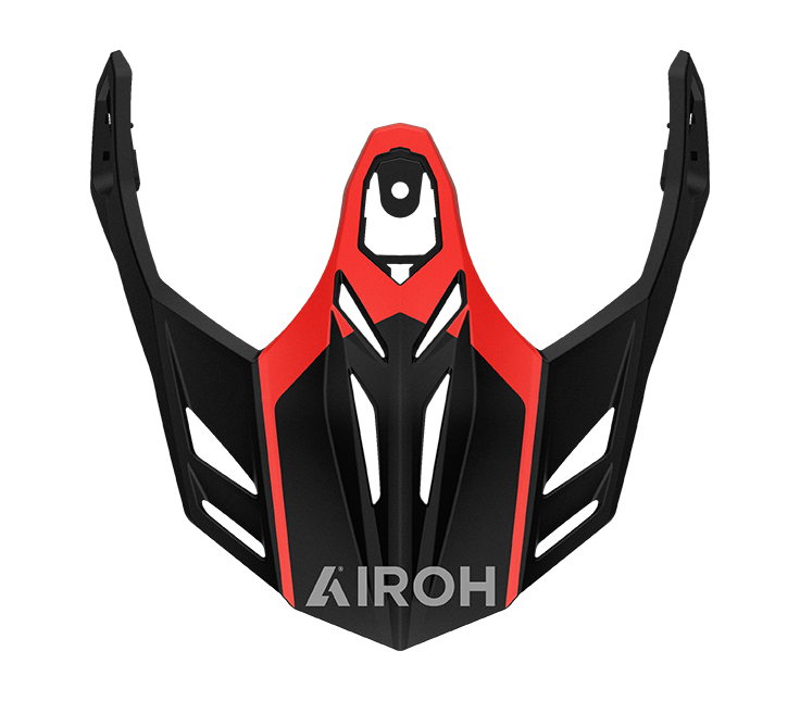 Frontino Skip Arancione Opaco originale Airoh CM2S32F per casco Commander 2, foto ufficiale del ricambio