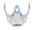 Frontino Skip Bianco originale Airoh CM2S81F per casco Commander 2, foto ufficiale del ricambio