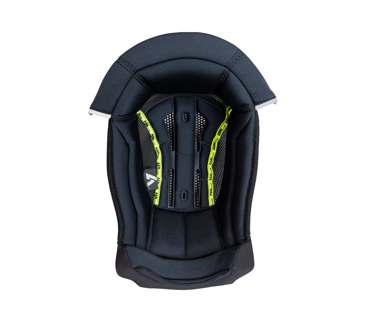 Cuffia interna originale Airoh COM2C nera per casco Commander 2, foto ufficiale del ricambio