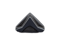 Paravento Mentoniera (Stop Wind) originale Airoh COM2WINST, colore nero, per casco Commander 2, foto ufficiale del ricambio