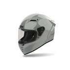 Airoh Connor Color Grigio Cemento Lucido (CN98), casco integrale in vista laterale di tre quarti