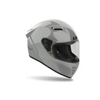 Casco integrale Airoh Connor Color Grigio Cemento Lucido, vista di tre quarti dal lato opposto